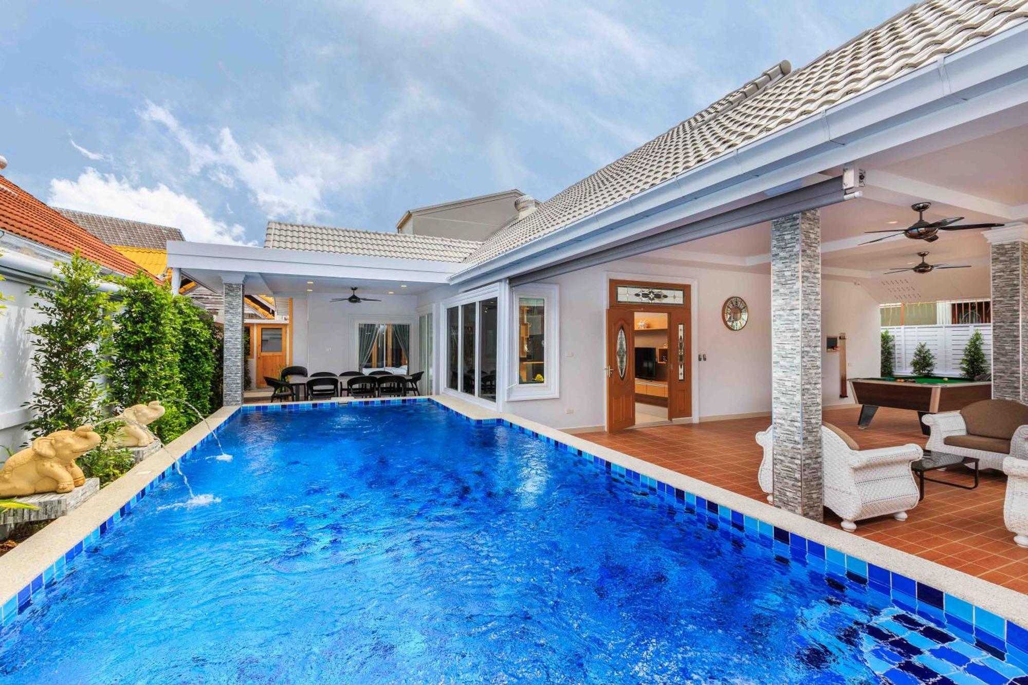 Pattaya Private Villa - Pool,Sauna,Snooker,Bbq מראה חיצוני תמונה